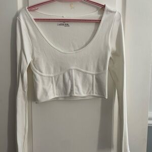 Garage White Long Sleeve